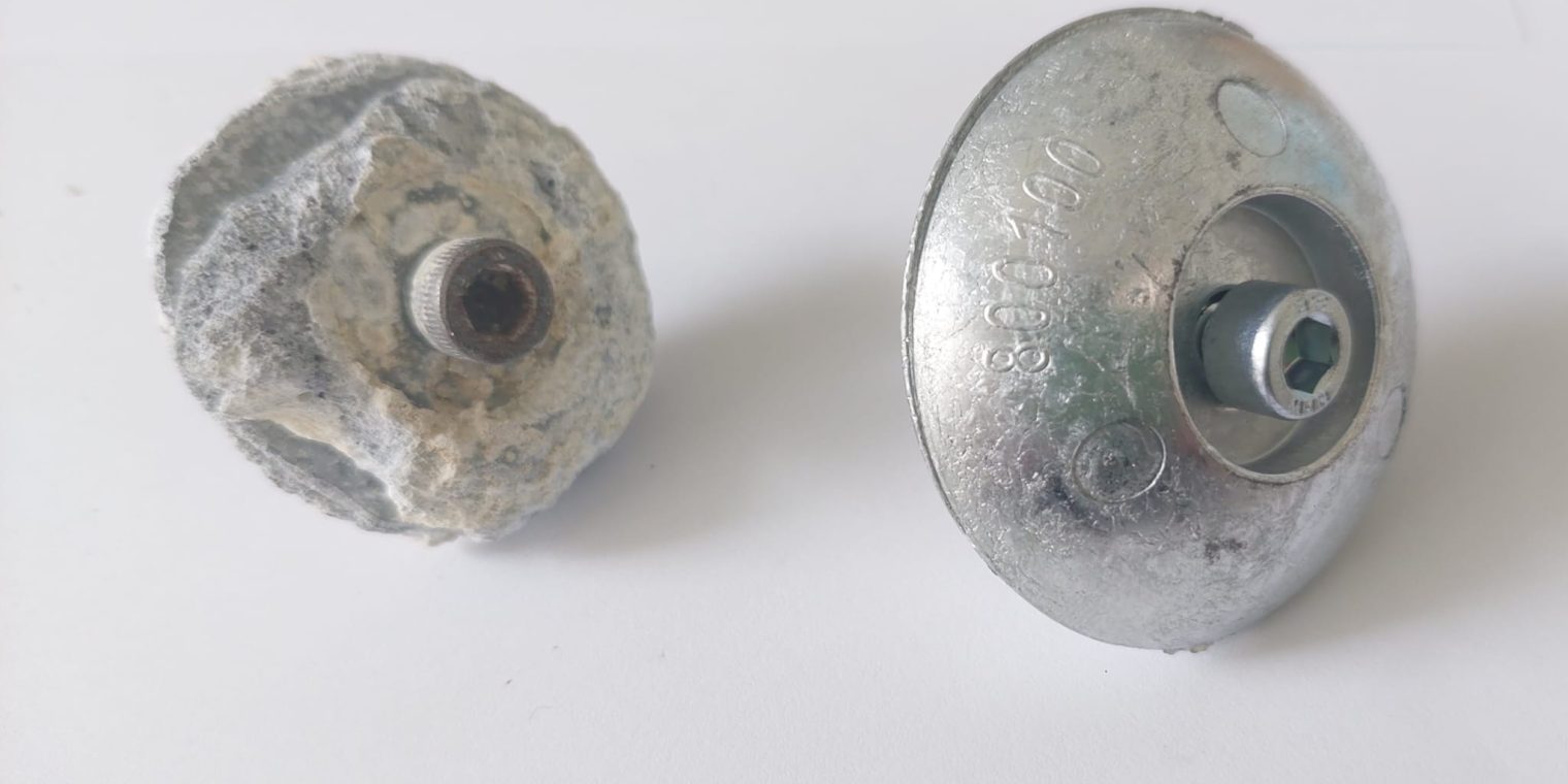 How often should you replace sacrificial anodes on your yacht?