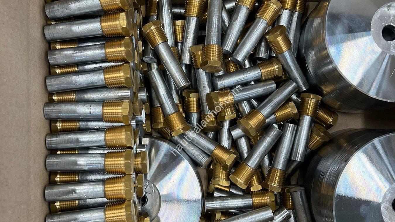 Engine Pencil Sacrificial Anodes (also known as pencil zincs)