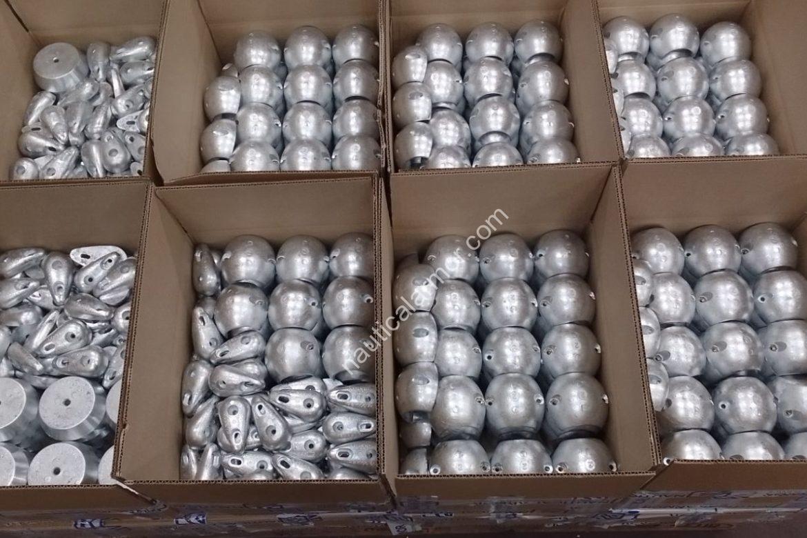 We produced, packed, and shipped thousands of rudder sacrificial anodes within a week