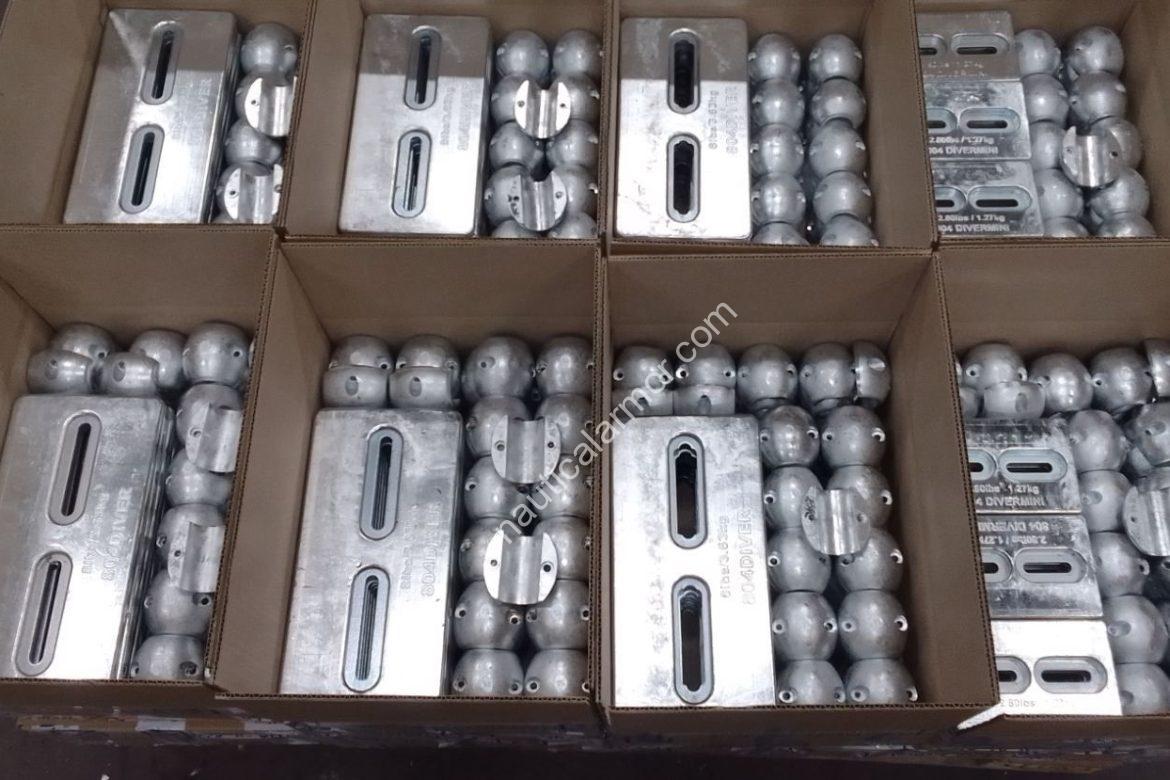 We are wrapping up the next shipment of sacrificial anodes
