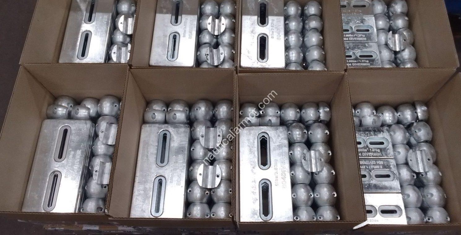 We are wrapping up the next shipment of sacrificial anodes