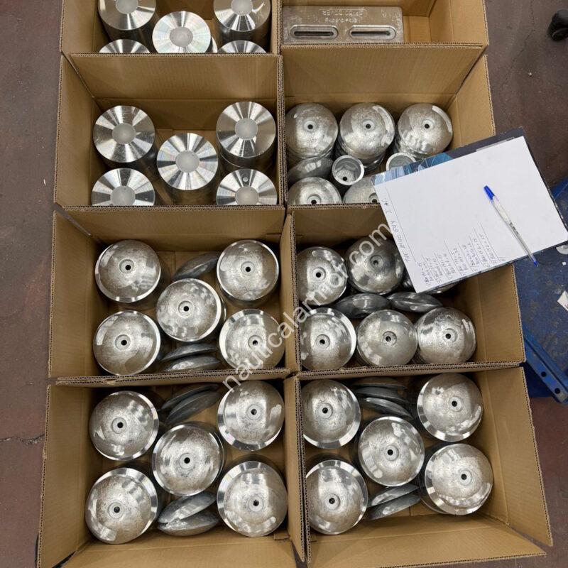 NAUTICAL ARMOR - SACRIFICIAL ANODES - 725 - Inspection and packing of Nautical Armor stern rudder and propeller anodes.jpg